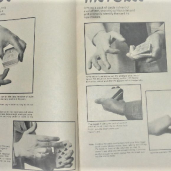 1977 HOUDINI'S MAGIC MAGAZINE  Magician Book Magic Tricks Stage Show Performance - Picture 8 of 9